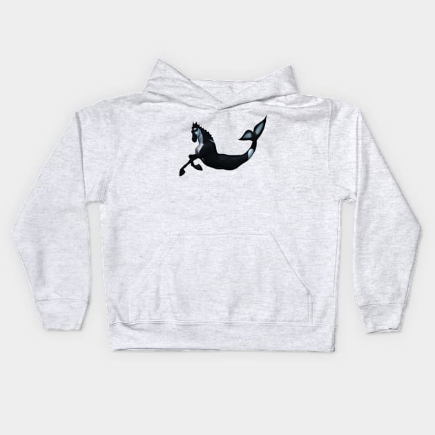 Hippocampus Kids Hoodie by Rivendell